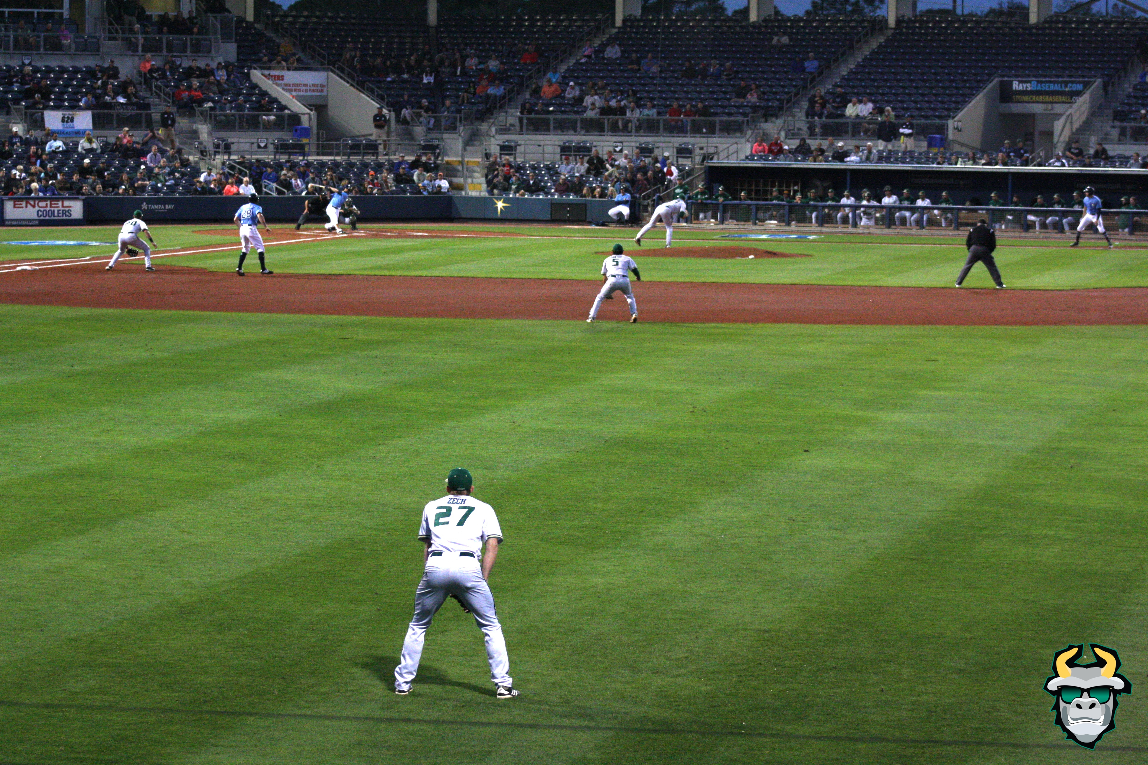 5 – South Florida Bulls vs. Tampa Bay Rays Baseball 2019 – CF Garrett ...