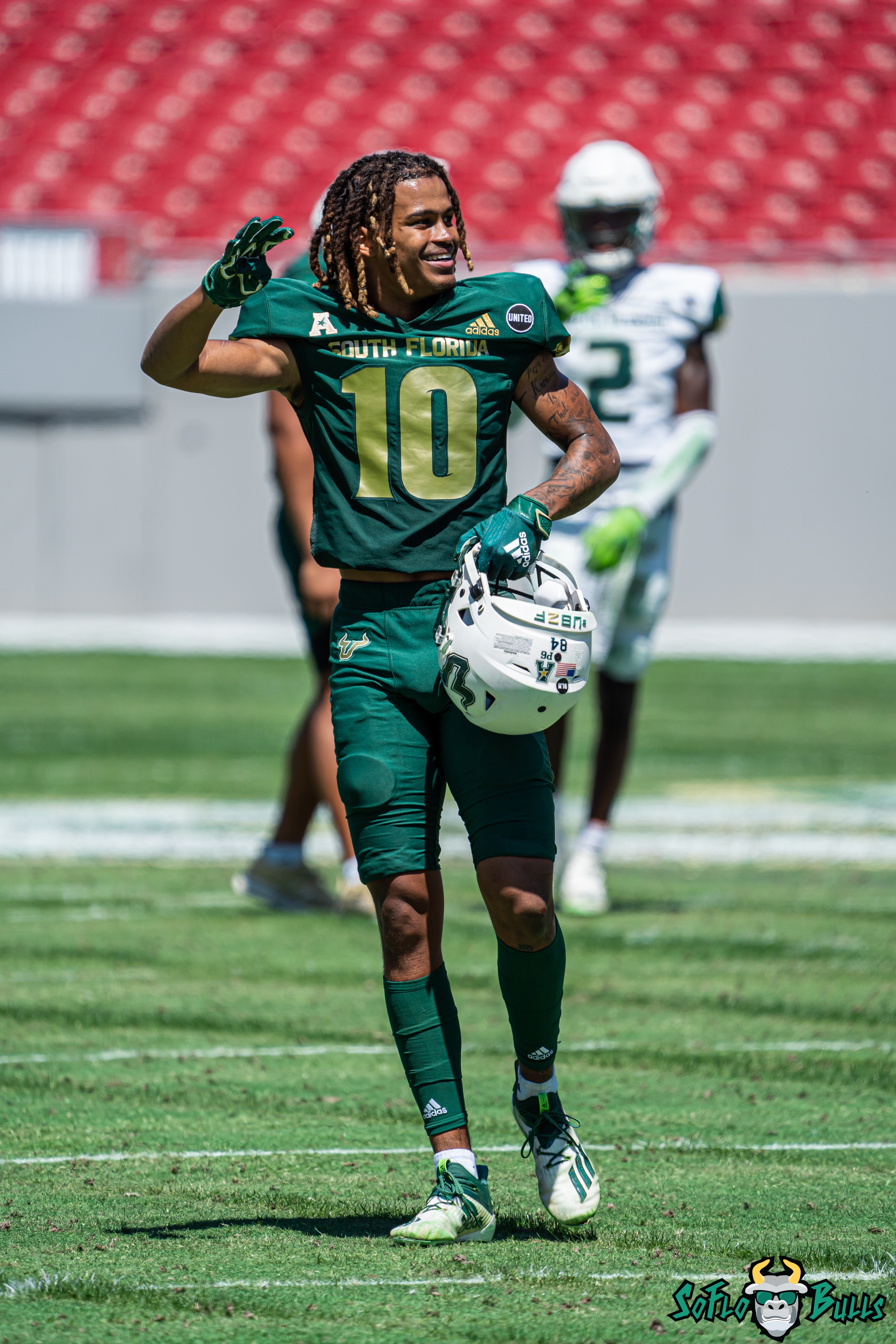97 – USF Spring Game 2021 WR Xavier Weaver DRG07339
